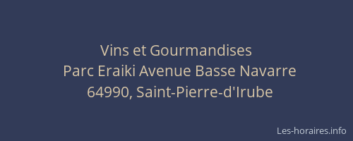 Vins et Gourmandises