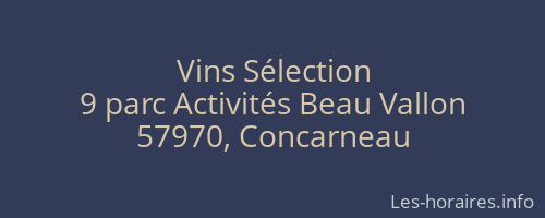 Vins Sélection