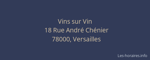 Vins sur Vin