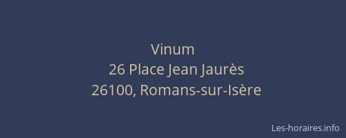 Vinum