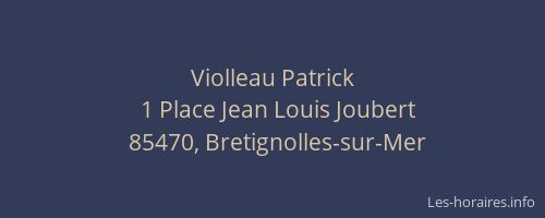 Violleau Patrick