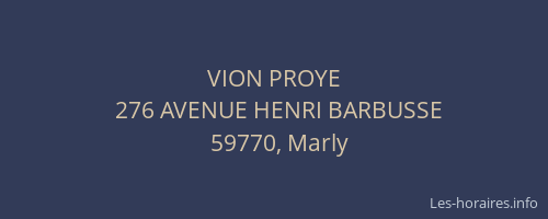 VION PROYE