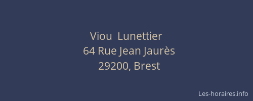 Viou  Lunettier