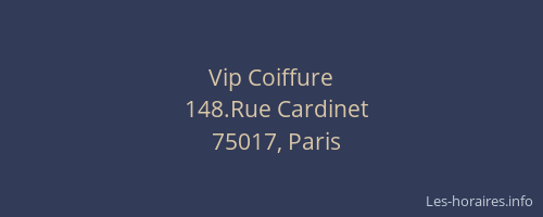 Vip Coiffure