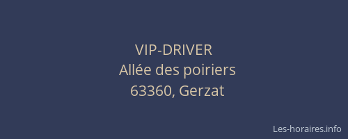 VIP-DRIVER