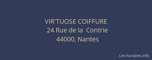 VIR'TUOSE COIFFURE