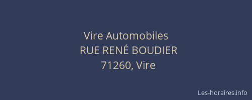 Vire Automobiles