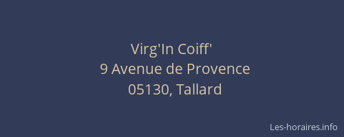 Virg'In Coiff'