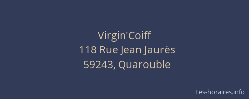 Virgin'Coiff