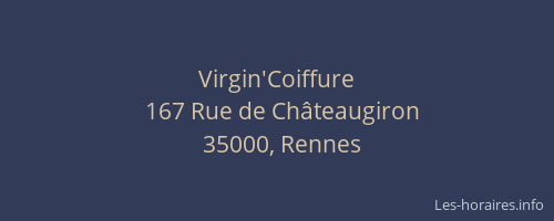 Virgin'Coiffure