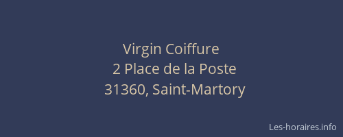 Virgin Coiffure