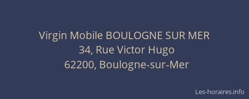 Virgin Mobile BOULOGNE SUR MER