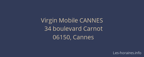 Virgin Mobile CANNES