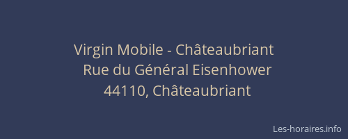 Virgin Mobile - Châteaubriant