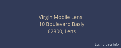 Virgin Mobile Lens