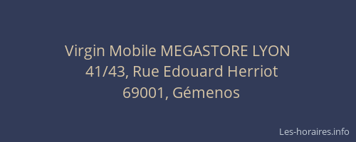 Virgin Mobile MEGASTORE LYON