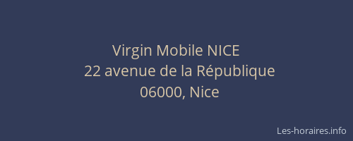 Virgin Mobile NICE