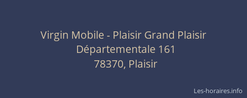 Virgin Mobile - Plaisir Grand Plaisir