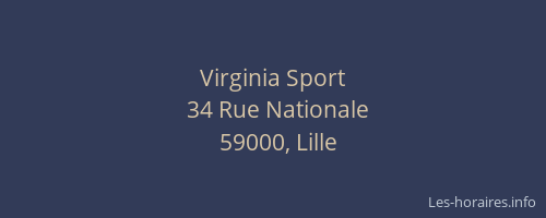 Virginia Sport