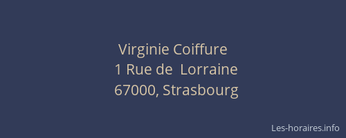 Virginie Coiffure