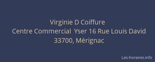 Virginie D Coiffure