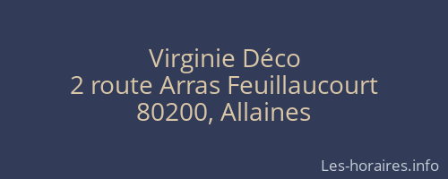 Virginie Déco