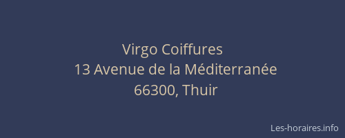 Virgo Coiffures