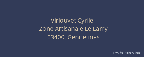 Virlouvet Cyrile
