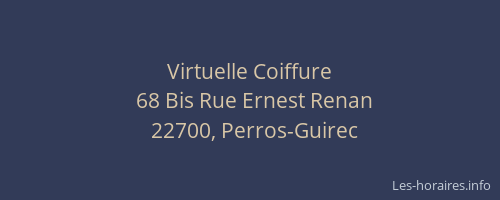 Virtuelle Coiffure