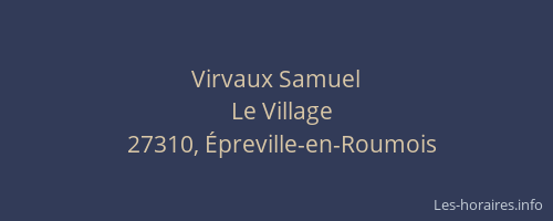 Virvaux Samuel