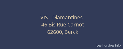 VIS - Diamantines