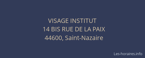 VISAGE INSTITUT