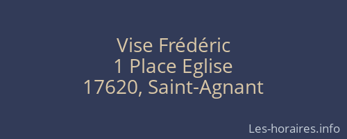 Vise Frédéric