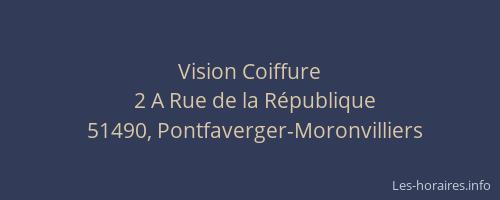 Vision Coiffure