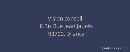 Vision conseil