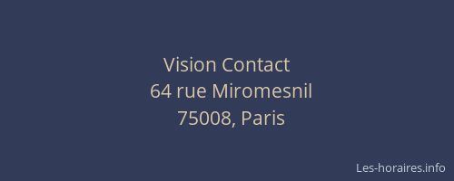 Vision Contact