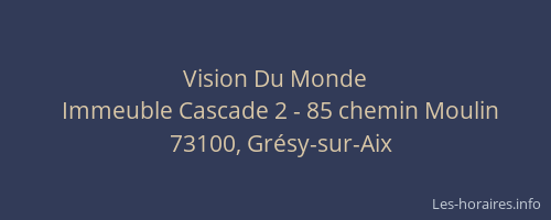Vision Du Monde