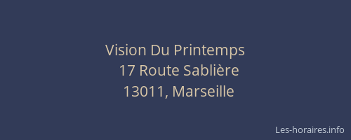 Vision Du Printemps