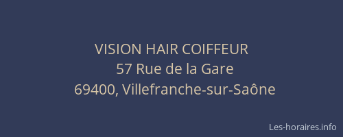VISION HAIR COIFFEUR