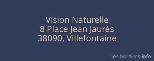 Vision Naturelle