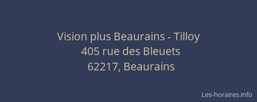 Vision plus Beaurains - Tilloy