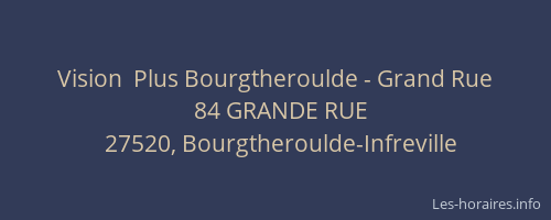 Vision  Plus Bourgtheroulde - Grand Rue