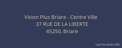 Vision Plus Briare - Centre Ville