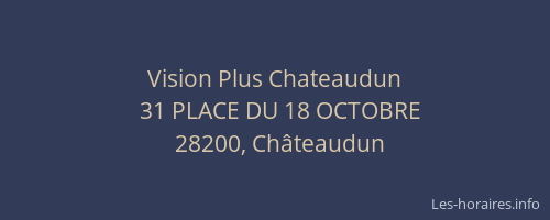 Vision Plus Chateaudun