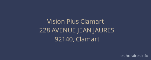 Vision Plus Clamart