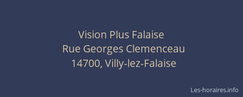 Vision Plus Falaise