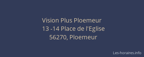 Vision Plus Ploemeur