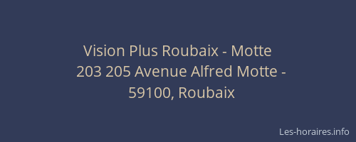 Vision Plus Roubaix - Motte