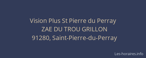 Vision Plus St Pierre du Perray