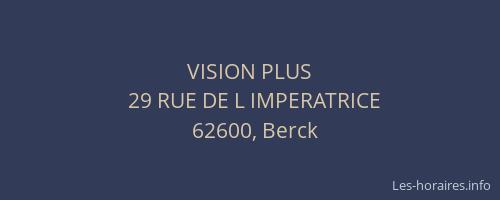 VISION PLUS